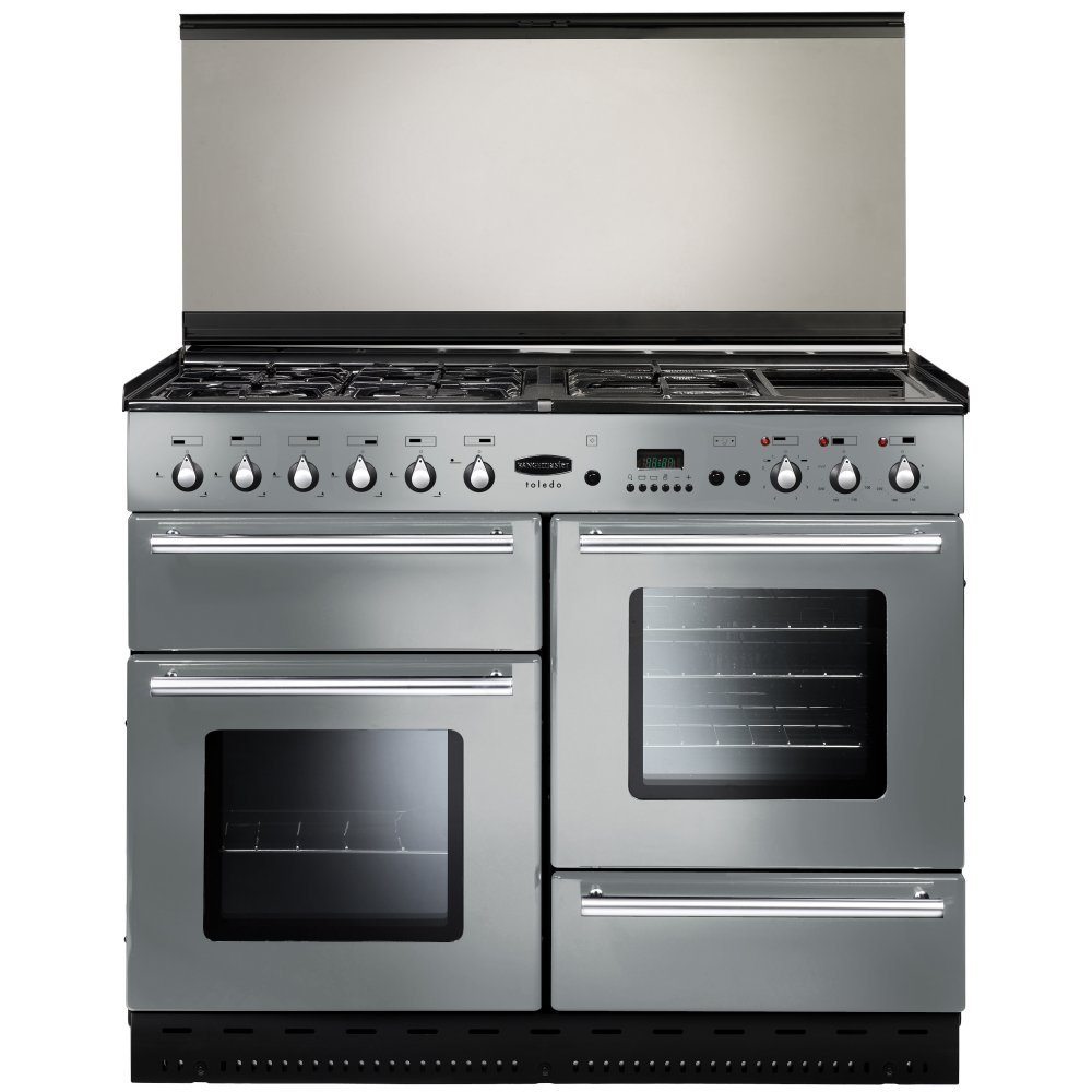 Rangemaster TOLS110LDFSI/ Toledo 110cm Lidded Dual Fuel Range Cooker ...