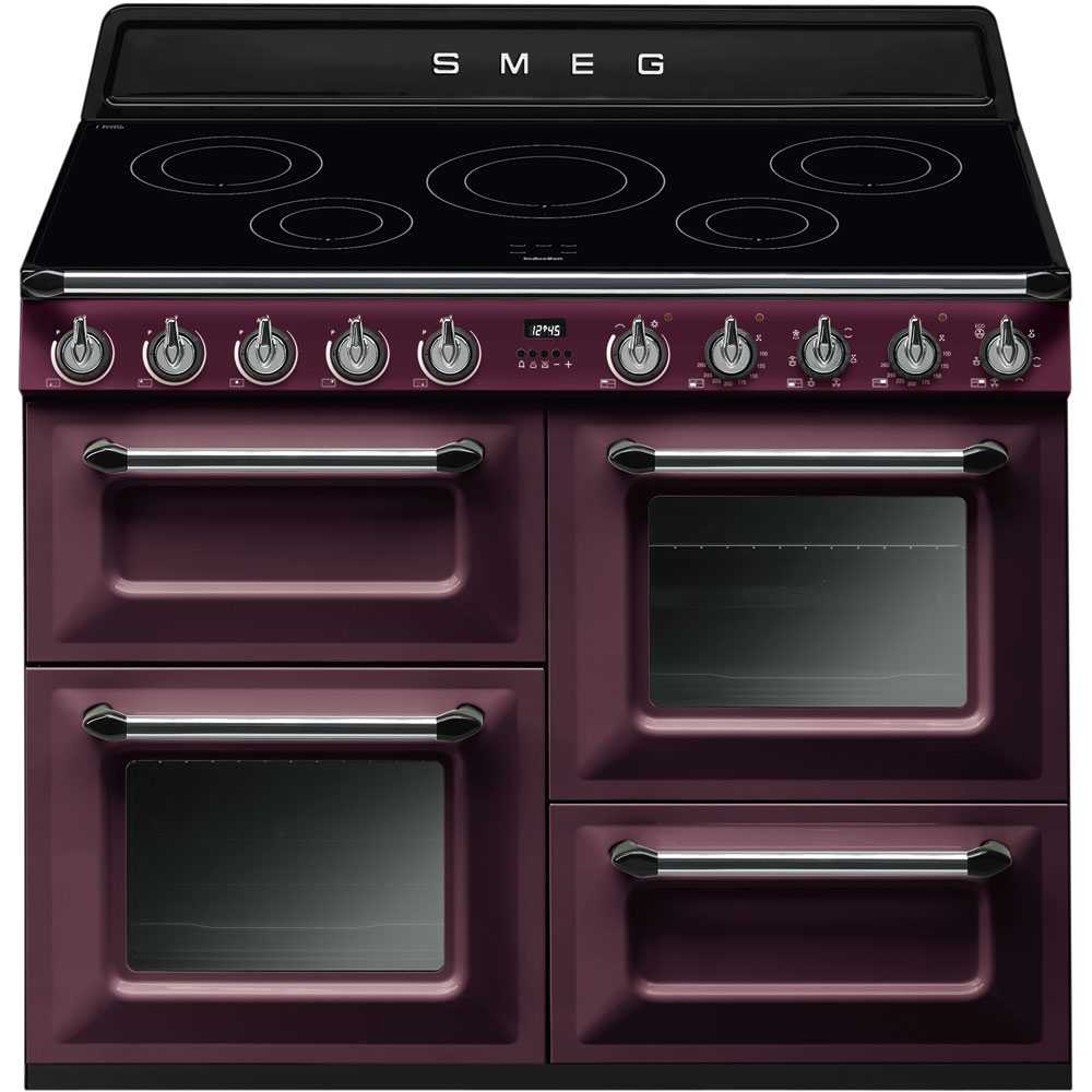 Smeg Tr4110irw 110cm Victoria Induction Range Cooker Red