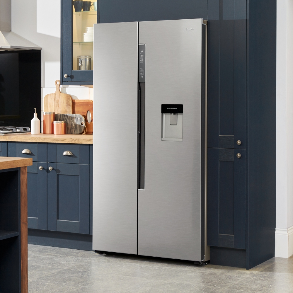 Haier HRF-522IG6 American Style Fridge Freezer With Ice & Water ...