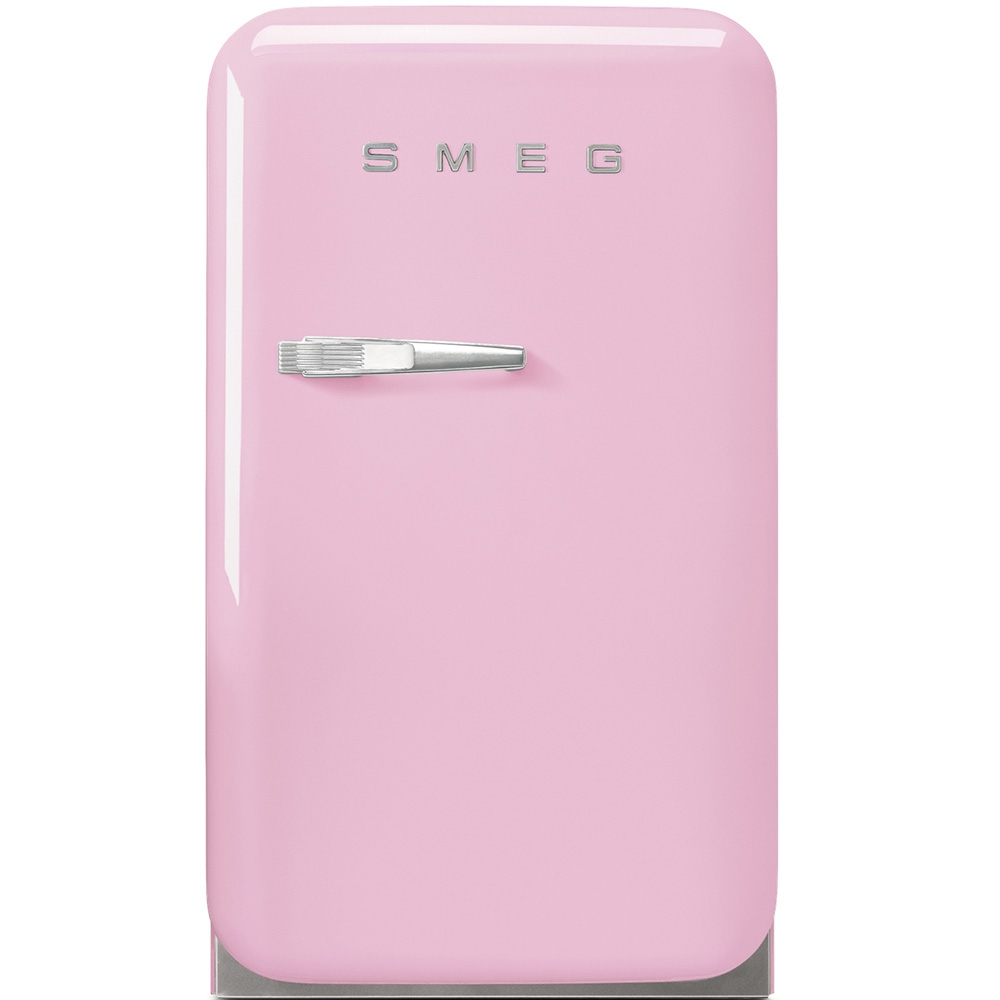 Smeg FAB5RPK Pink Retro Mini Bar Fridge Right Hand Hinge - PINK ...