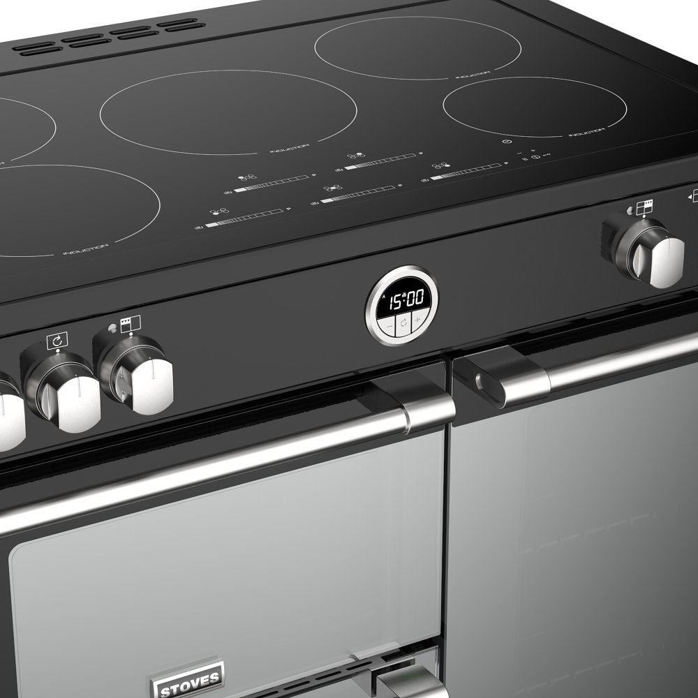 Stoves STERLING DX S900EIBK 4939 Sterling Deluxe 90cm ...