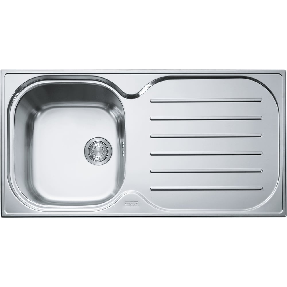 Franke Cpxp611 965 Rhd Compact Plus Sink With Right Hand Drainer Stainless Steel