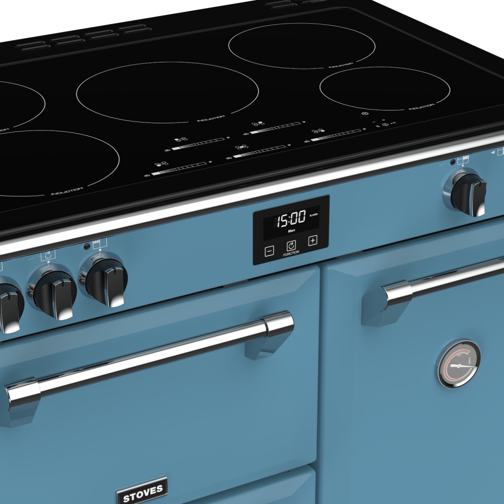 Stoves RICHMOND DX S900EICBDAB Richmond 900mm Induction Range Cooker