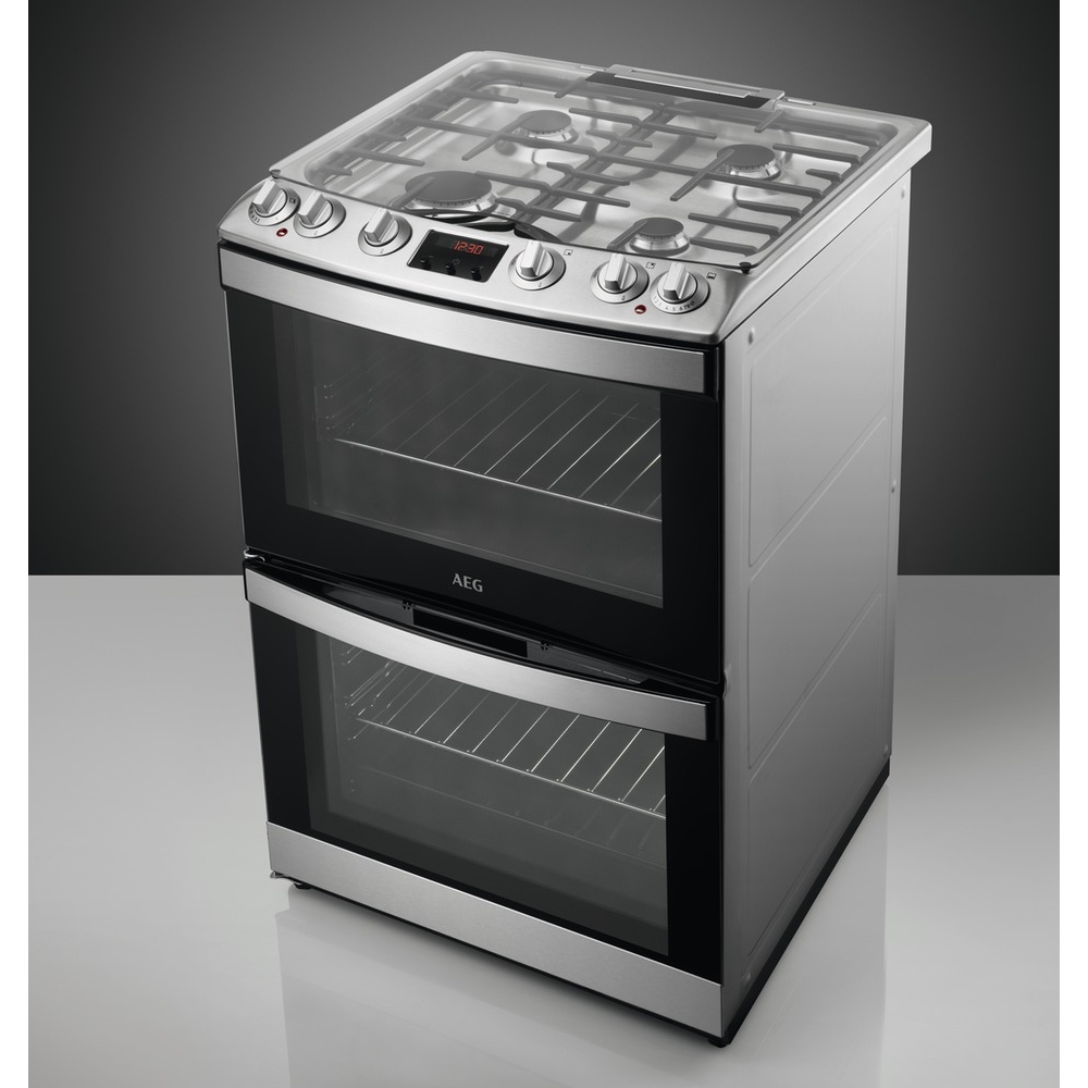 Glem 800Mm Stainless Steel Freestanding Dual Fuel Cooker at Violet