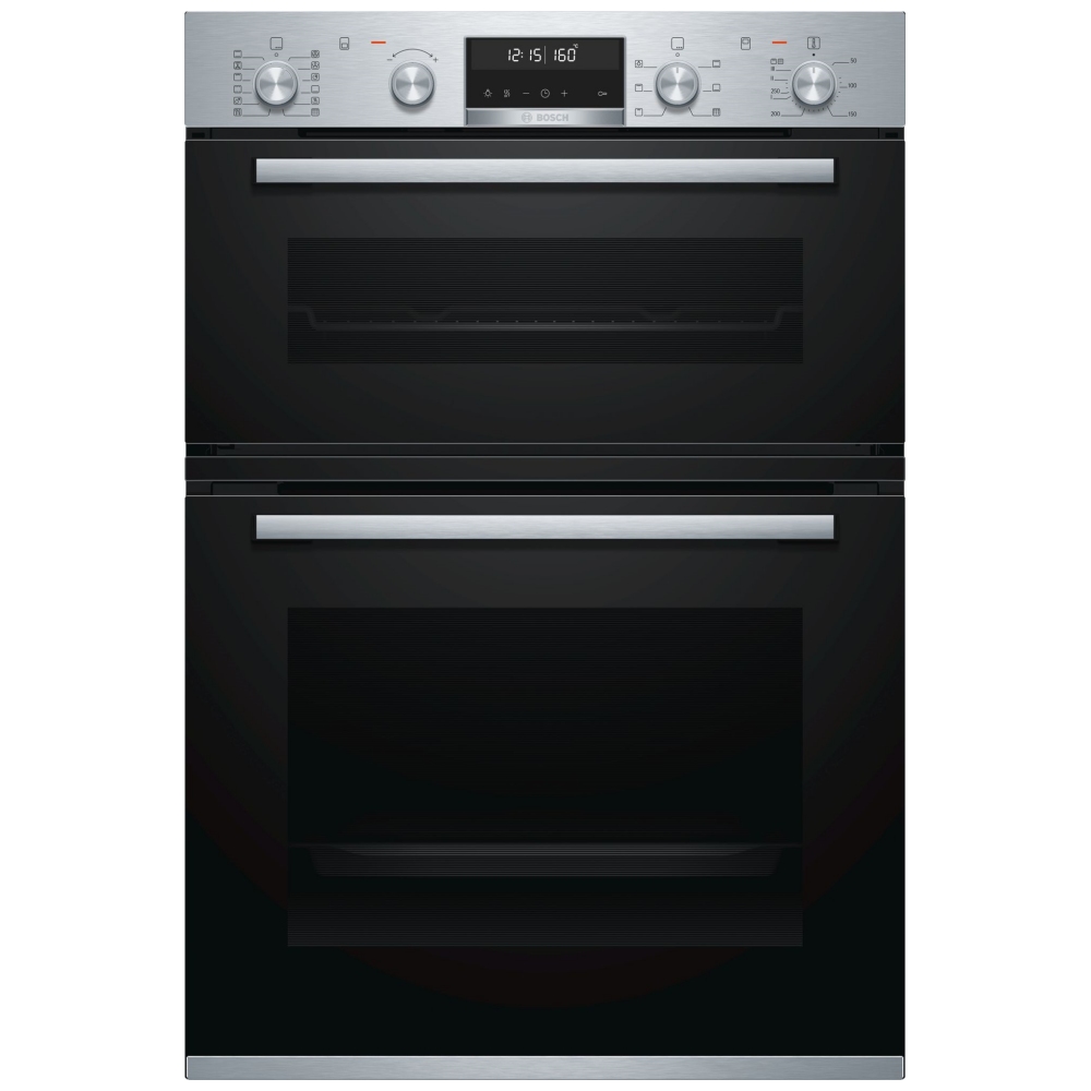 Bosch MBA5785S0B Built In Serie 6 Pyrolytic Double Oven STAINLESS