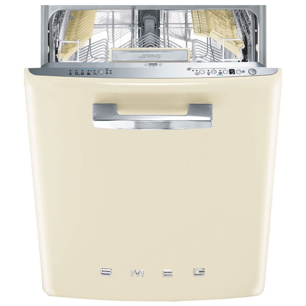 Smeg DI13FAB3CR Integrated Retro Style Dishwasher CREAM Appliance City