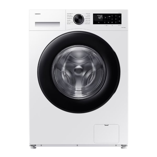 Samsung WW90CGC04DAEEU 9kg Series 5 Ecobubble Steam Washing Machine 1400rpm - WHITE