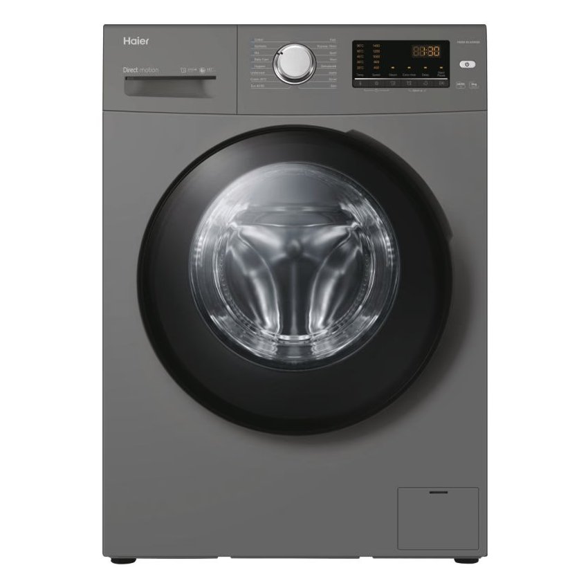 Haier HW90-B1439NS8-UK 9kg Freestanding Series 39 Washing Machine 1400rpm - GRAPHITE